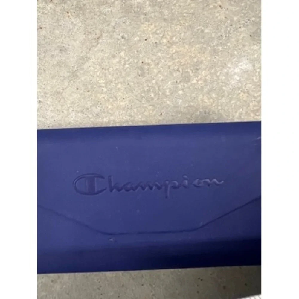 Champion Sport Pyramid Style Sunglasses Eyeglasses Case - Flip Open - Red Velvet